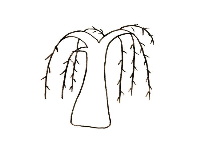 20种大树的画法简笔画，10种不同大树卡通画
