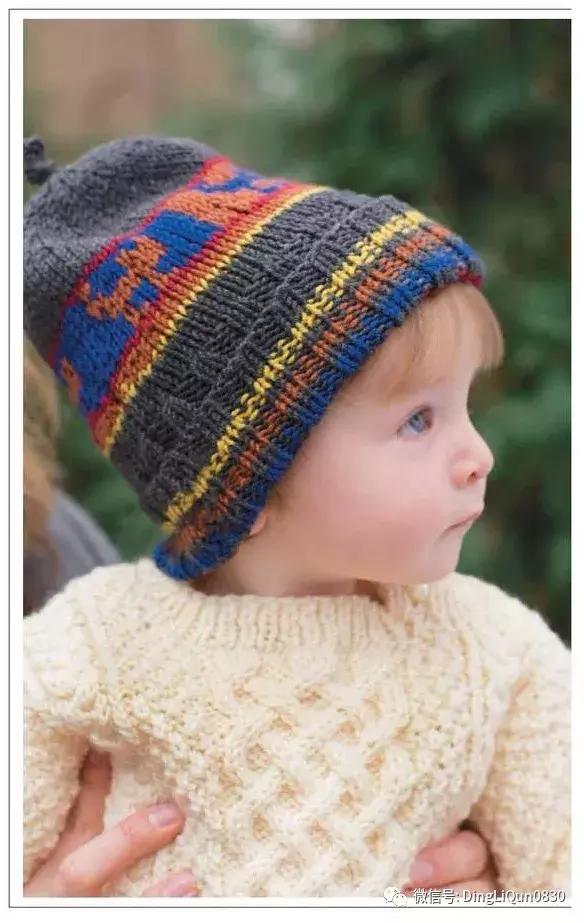 儿童毛线帽子花样大全，儿童帽子编织方法（20款儿童提花毛衣、帽子、手套等作品）