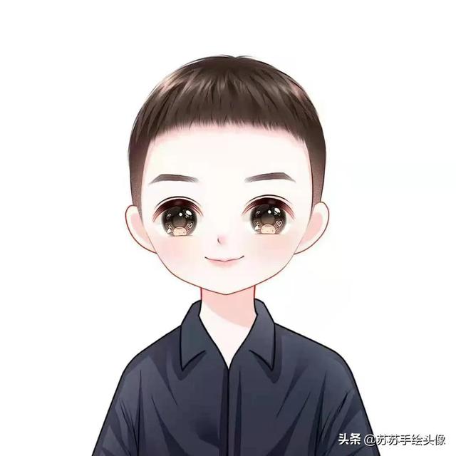 动漫男生头像可爱呆萌，念七 可爱动漫呆萌男生头像微信（阳光又帅气的男生卡通动漫头像）