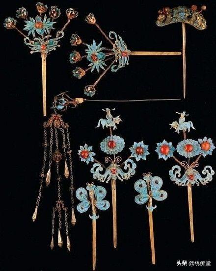 古代点翠首饰是什么做的，神秘失传的中国点翠工艺
