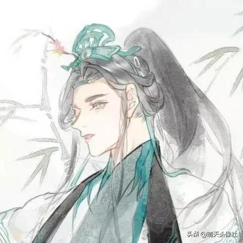回头图片伤感男动漫古风，动漫男头  古风 伤感微信（古风动漫男生头像）