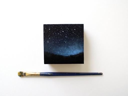 唯美星空动漫图，唯美星空动漫图片大全（自美国插画师Jessica）