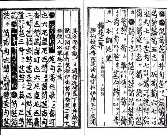 减字谱背后的文化哲学，减字谱详解（古琴减字谱为什么没有明确的节奏划分）