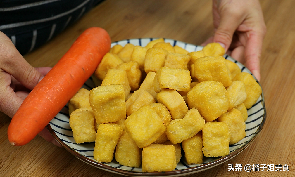 图片[2]-简单又实惠的胡萝卜豆泡炒菜做法 色香味俱全 全家都爱吃-起舞食谱网