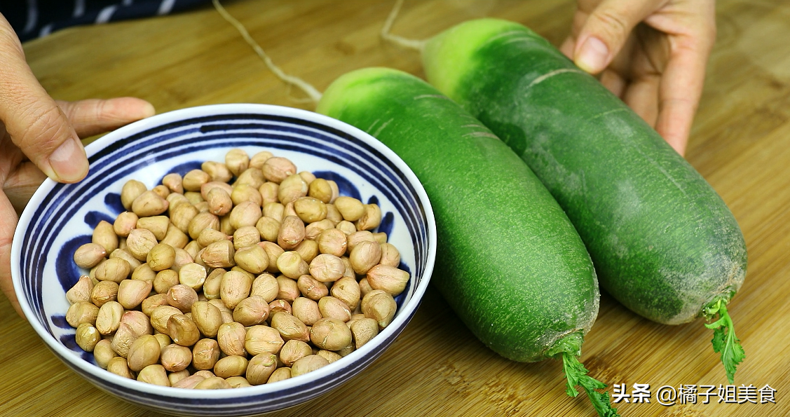 【萝卜花生拌菜】做法步骤图 脆爽可口 简单易做   解腻必备-起舞食谱网