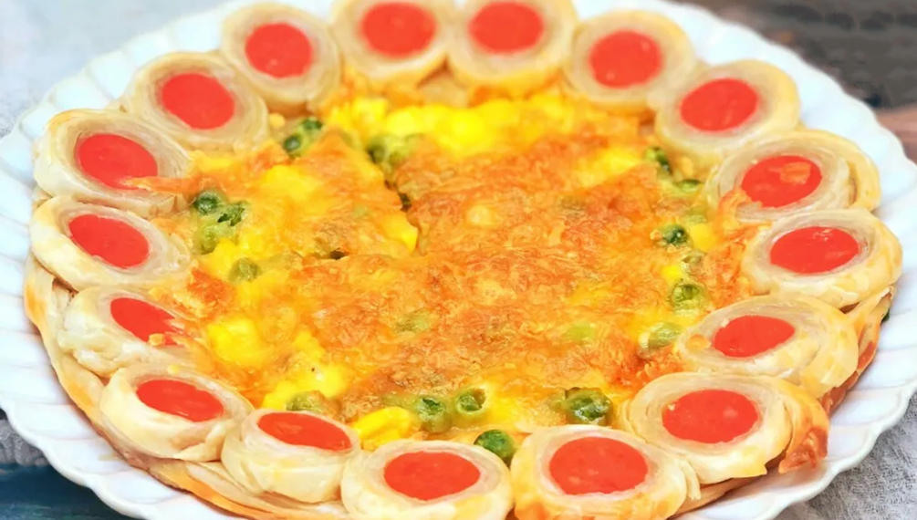 图片[6]-【手抓饼披萨】做法步骤图 金黄酥香 孩子爱吃-起舞食谱网