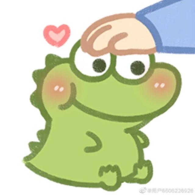 你们想要的鳄鱼头来喽，微信头像，你们想要的鳄鱼头来喽（卡通头像，可可爱爱小鳄鱼）