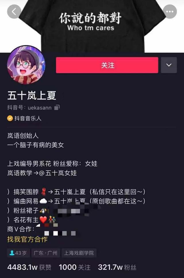 岚语是什么语言，凭借“岚语”一个月涨粉206万