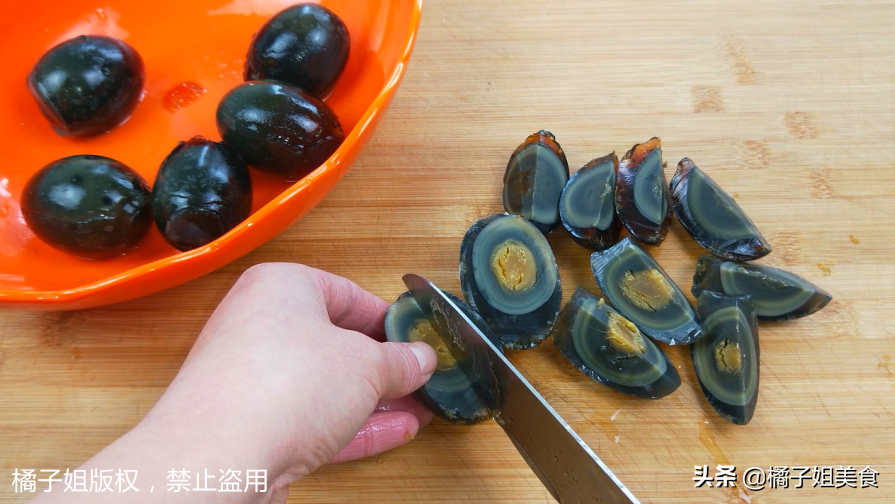 圖片[7]-【涼拌皮蛋】做法步驟圖 做法簡單 營養美味 年夜飯必備-起舞食譜網