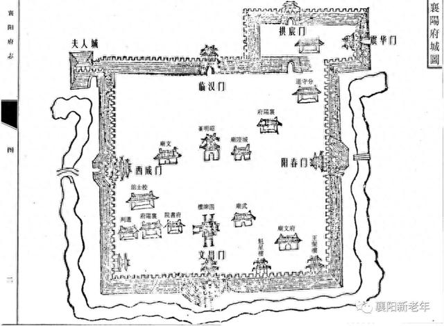 襄阳古城的六大古城门