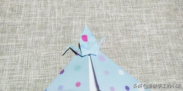 小学生必备自制信封图解步骤，小学生必备自制信封图解步骤图片（千纸鹤信封折纸教程）