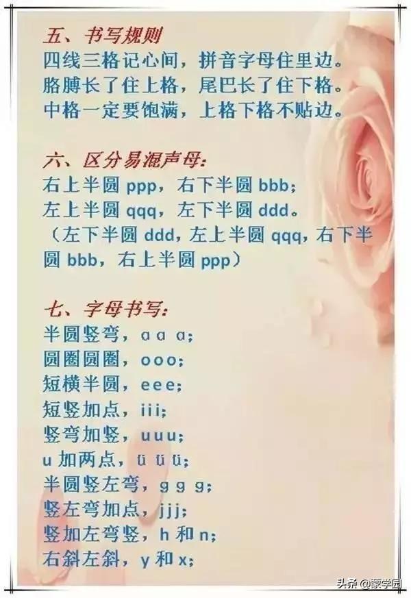 拼音口诀顺口溜，拼音顺口溜口诀（孩子学起来更有趣）