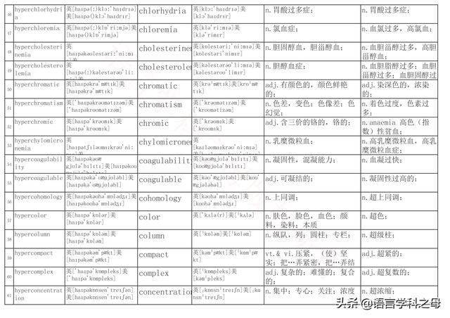 国民homo什么意思，homolive什么梗（总结了367个以hyper、240个以hypo前缀、106个以homo前缀的单词）