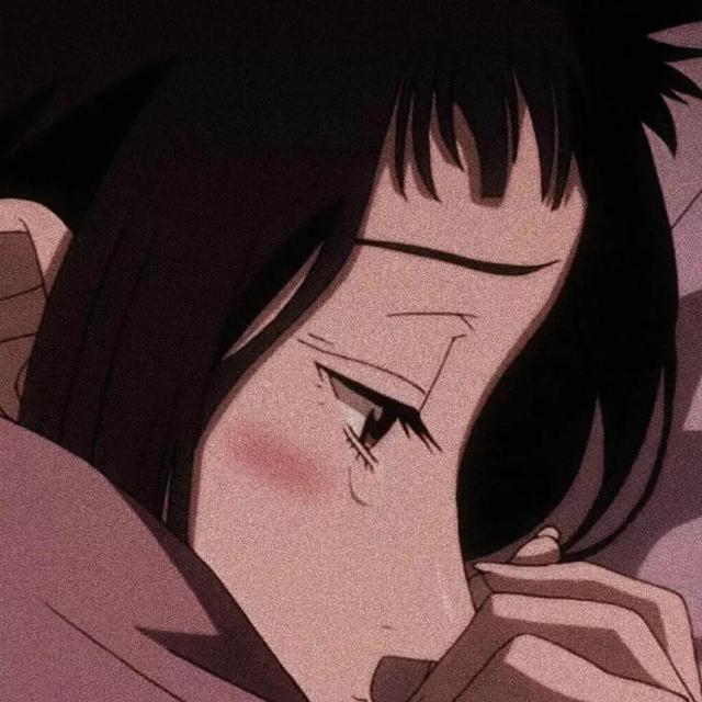 悲伤的图片动漫，动漫唯美伤感图片微信（丧系动漫女生头像）