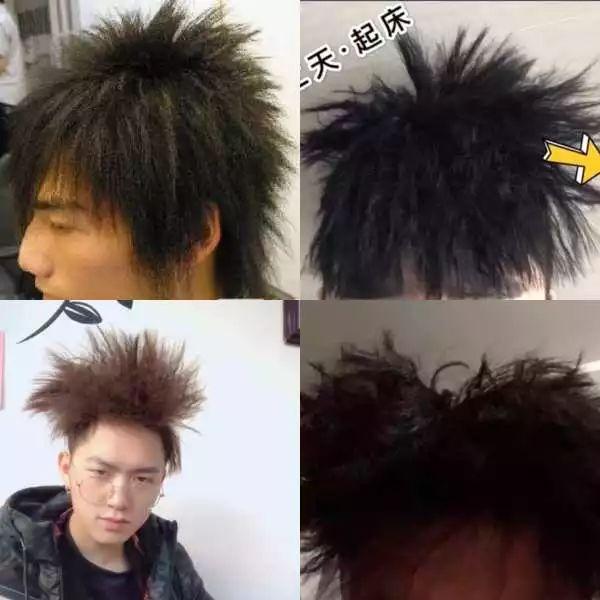 渣男锡纸烫发型图片男，渣男锡纸烫（火遍全网的“渣男锡纸烫”）