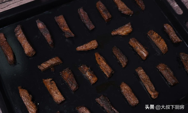 正宗牛肉干做法，大叔教你酱香牛肉干