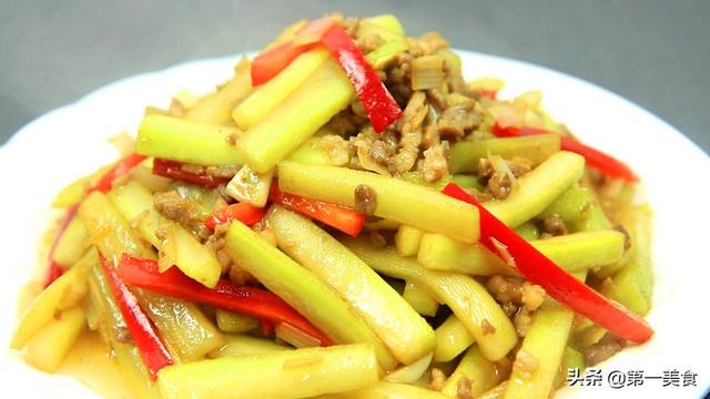 瓠子怎么做好吃，瓠子怎么做好吃视频（厨师长分享肉末瓠子的做法）