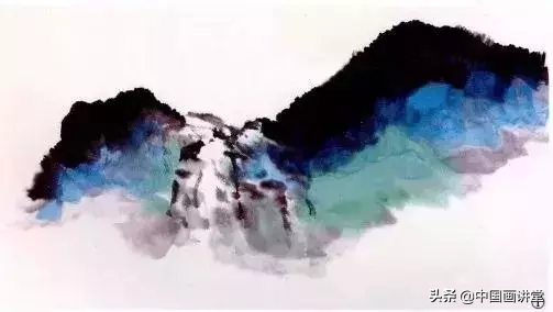 山的画法简单又漂亮，山的简笔画怎么画（简单的青绿山水画法）