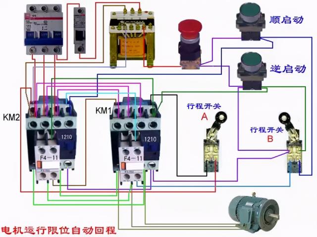 实物电工接线电路图大全简单，80多个电工实物接线图