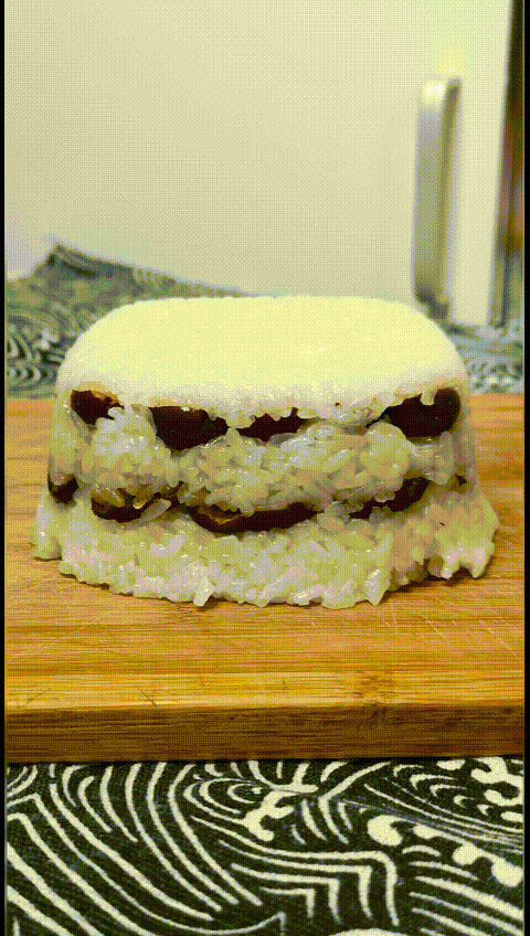 红豆沙切糕怎么做，豆沙糯米切糕（教你在家做江米切糕）