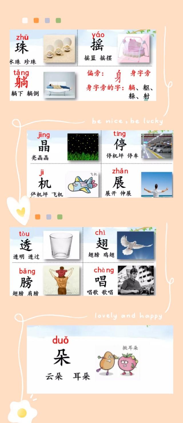 飞字组词有哪些，飞字组词（小学一年级语文下册课文13《荷叶圆圆》知识点）