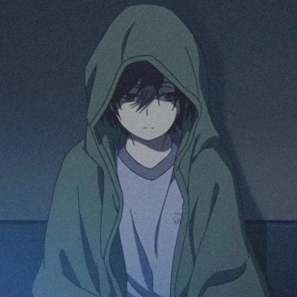 俞希|动漫男头加点微丧，微信头像，俞希|动漫男头加点微丧（丧头像丨微丧系动漫头像）