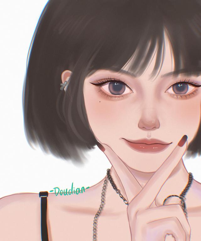 头像女高清图片大全，女生头像高清女头优质女头像微信（爆好看的手绘女生头像）