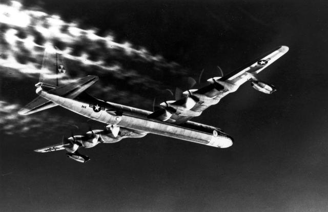 36b胸围是多少厘米，大而无当的临时占位——“6桨4喷”B-36轰炸机