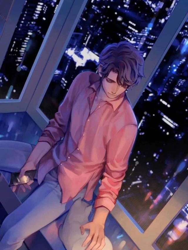 独二/红眼睛男孩  黑白 高冷  奶狗/动漫男生，微信头像，独二/红眼睛男孩  黑白 高冷  奶狗/动漫男生（小奶狗男生专属头像）