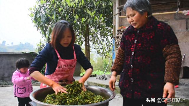 盐菜的做法介绍，盐菜的做法（涪陵榨菜之乡的传统做法）