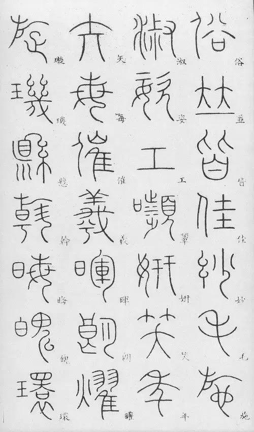 匡怎么读，颐怎么读 拼音（李阳冰篆书《千字文》）