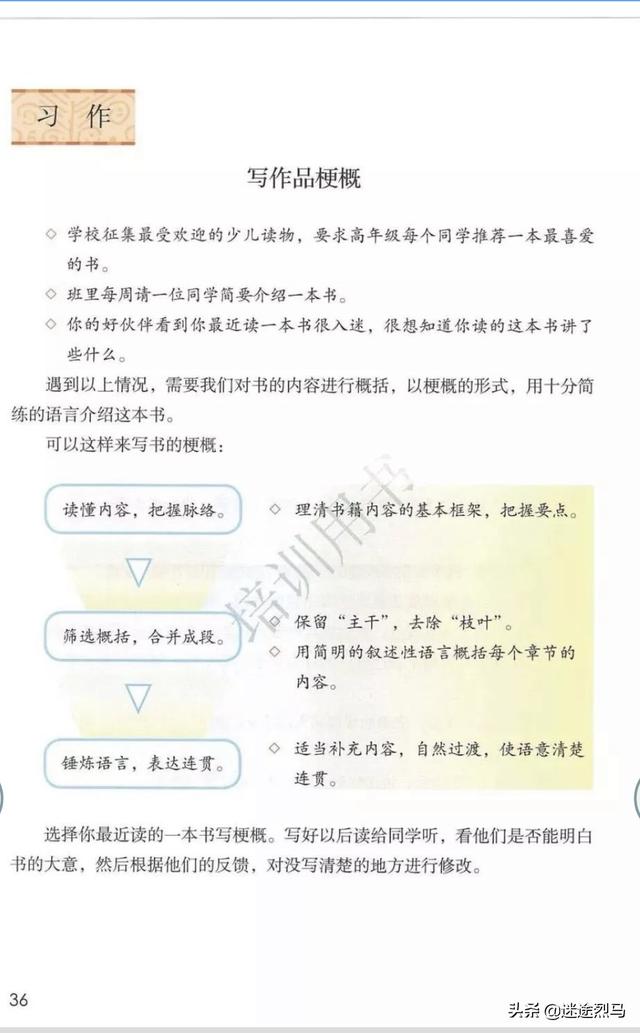 梗概的意思是什么，梗概是啥意思（部编版六年级下册第二单元作文）