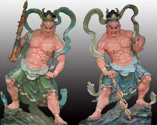 寺院没有哼哈二将，哼哈二将，把守寺庙的门神