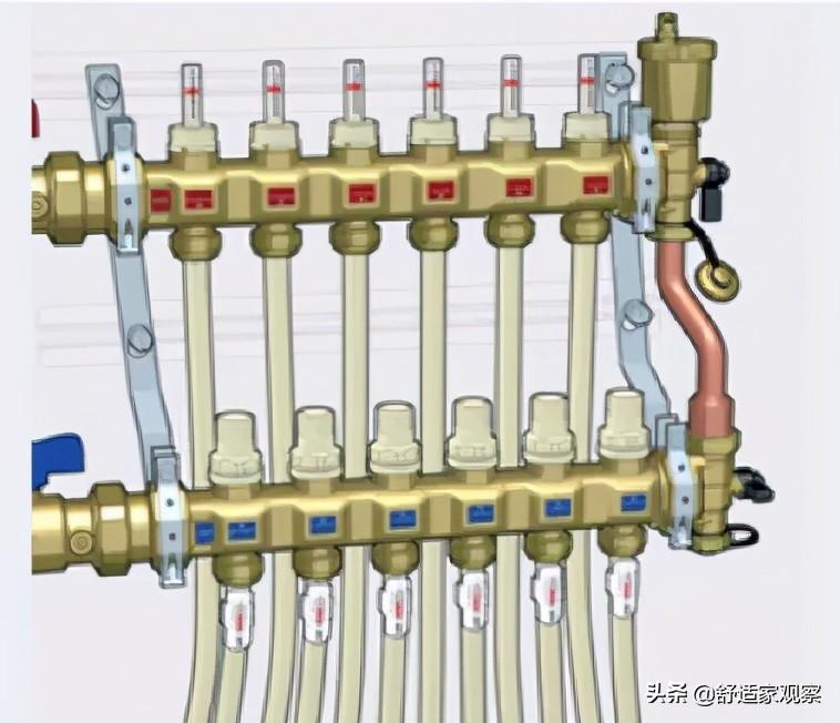 地暖分集水器分开安装，地暖分集水器到底装哪里最合适