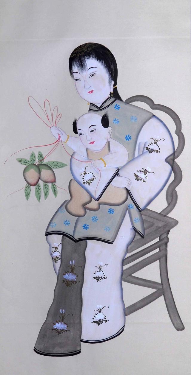 扑灰年画，扑灰年画图片（中国一绝《扑灰年画》汉族传统民间艺术）