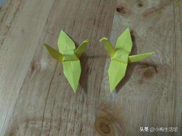 千纸鹤的折法图解，千纸鹤折法图解（小时候学的千纸鹤你还会折吗）