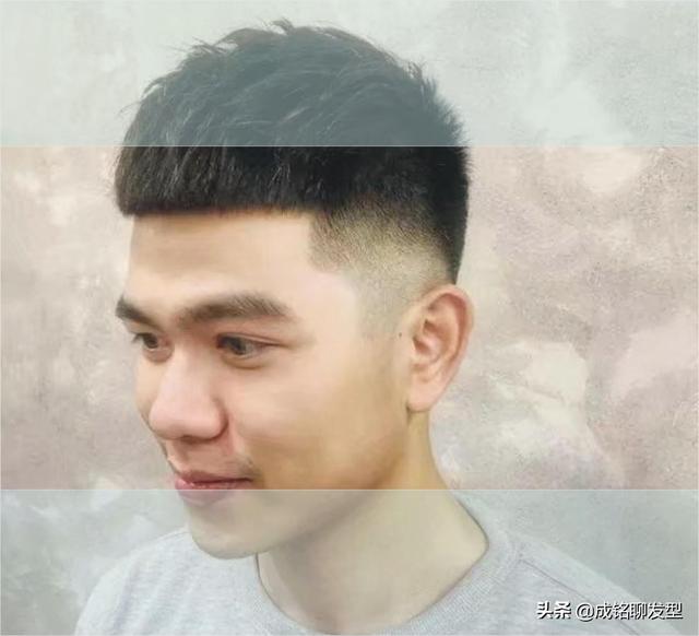 圆脸男生短发发型，男生发型图片（8款最适合夏季的男生短发）