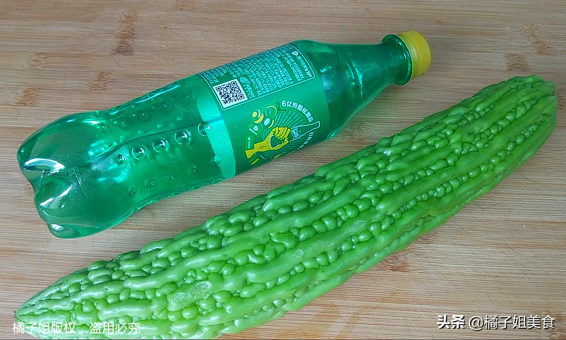 圖片[1]-夏日消暑新寵 雪碧苦瓜 做法超簡單 清涼爽口-起舞食譜網