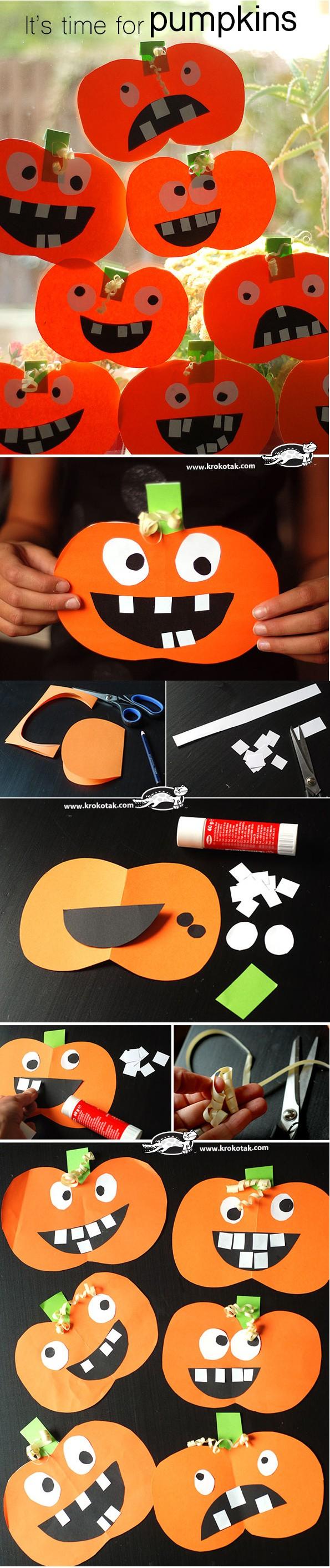 万圣节南瓜简笔画，万圣节南瓜简笔画 女巫（万圣节主题小手工+简笔画+美食教程）