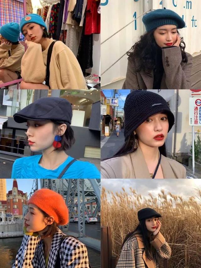 方脸适合什么帽子,女性国字脸戴哪种帽子(这三款帽子不能少)