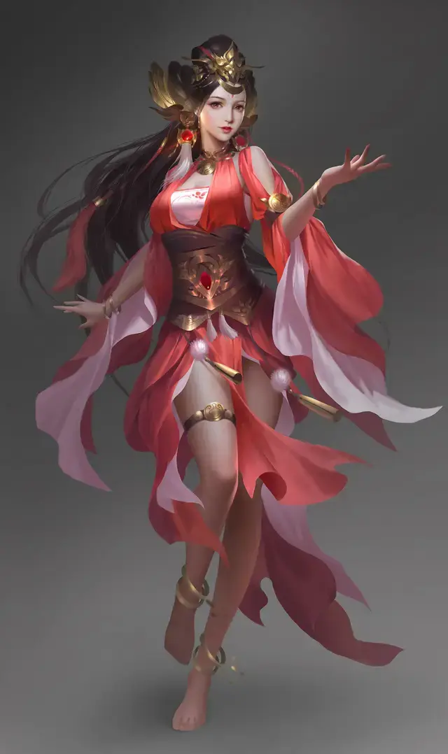 妖言惑道，微信头像，妖言惑道（邪气鬼魅妖艳的美魔女头像插画欣赏）