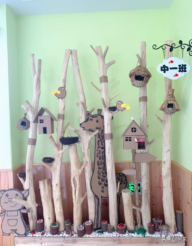 中班主题墙简单又漂亮森系，超唯美、超实用、超简单的森系环创都在这里了