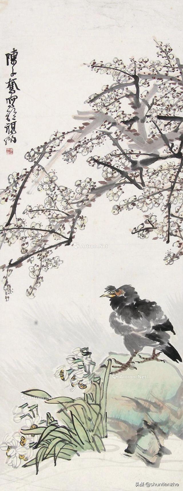 写意梅花100种画法，构图一百例，学完够用了