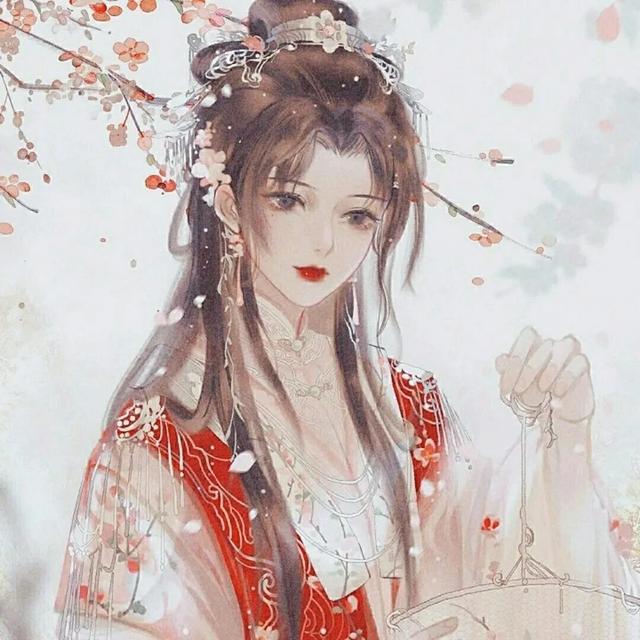 唯美古装女图，微信头像，唯美古装女图（手绘古风女生头像）
