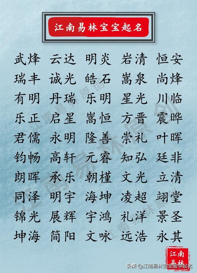 诗句取名男孩名字，唐诗中大气的男孩名字（300个唐诗里新颖有涵养的男孩名字）