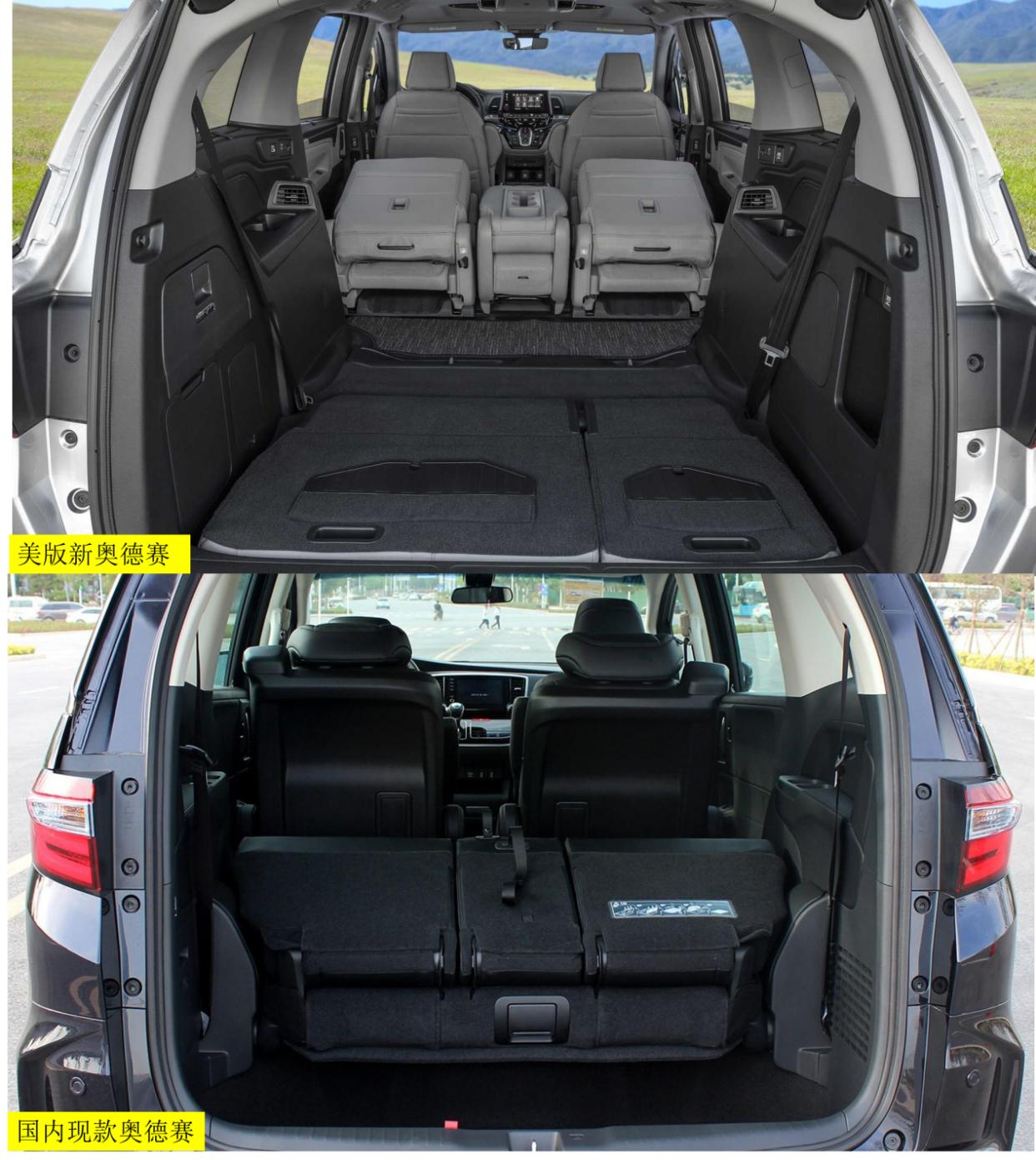 因此本田还对车内也进行了改进,重新设计了第二,第三排座椅,使其放倒