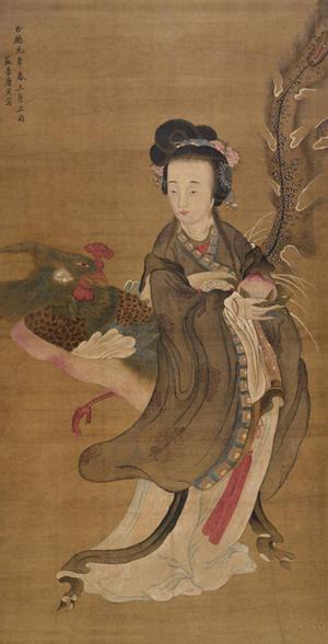 《麻姑献寿图》在古代，给女性长者祝寿的最佳礼物