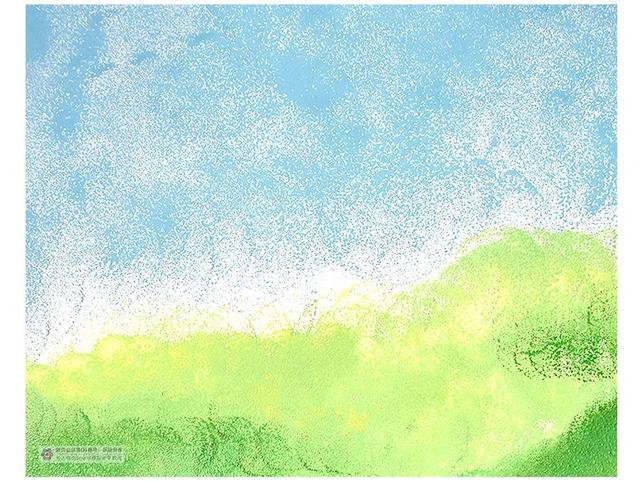 怎样画水粉风景画，怎样画水粉风景画好看（清新简单的风景画--青青草地白云悠悠）
