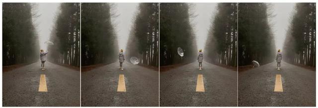 snapseed悬浮照片教程，snapseed倒影怎么做（一个人也能拍出超有趣的悬浮照片）