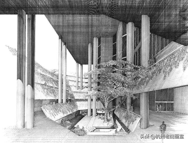 建筑手绘简单，建筑手绘入门（这位建筑大师的神级手绘）